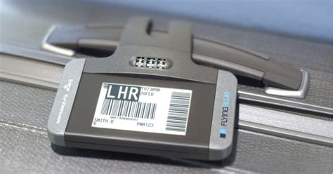 luggage tag rfid|gps luggage tags for suitcases.